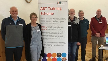 RingingTeachers's tweet photo. An intensive day on the M1 course at St Columb Major with Tutor, Phil Tremain. The atmosphere was relaxed and friendly with a constant supply of hot drinks and snacks, plus locally made pasties for lunch. Read more here: https://t.co/SCp73XtUzC #ARTM1 https://t.co/xsZr1m3XyB