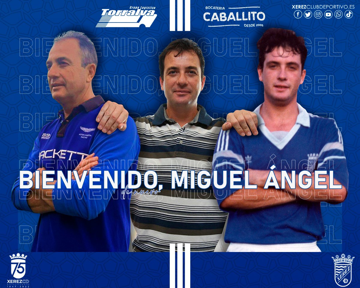📢 OFICIAL | Miguel Ángel Rondán se convierte en nuevo 𝗱𝗶𝗿𝗲𝗰𝘁𝗼𝗿 𝗱𝗲𝗽𝗼𝗿𝘁𝗶𝘃𝗼 del #Xerez

⚽️ La entidad incorpora nuevamente la figura del máximo responsable de la parcela deportiva 

ℹ️ bit.ly/3oyRJrL

#BienvenidoMiguelÁngel