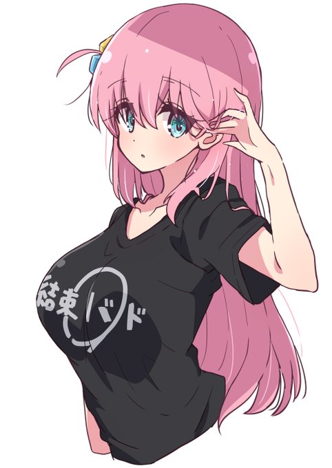 「breasts t-shirt」 illustration images(Latest)｜4pages