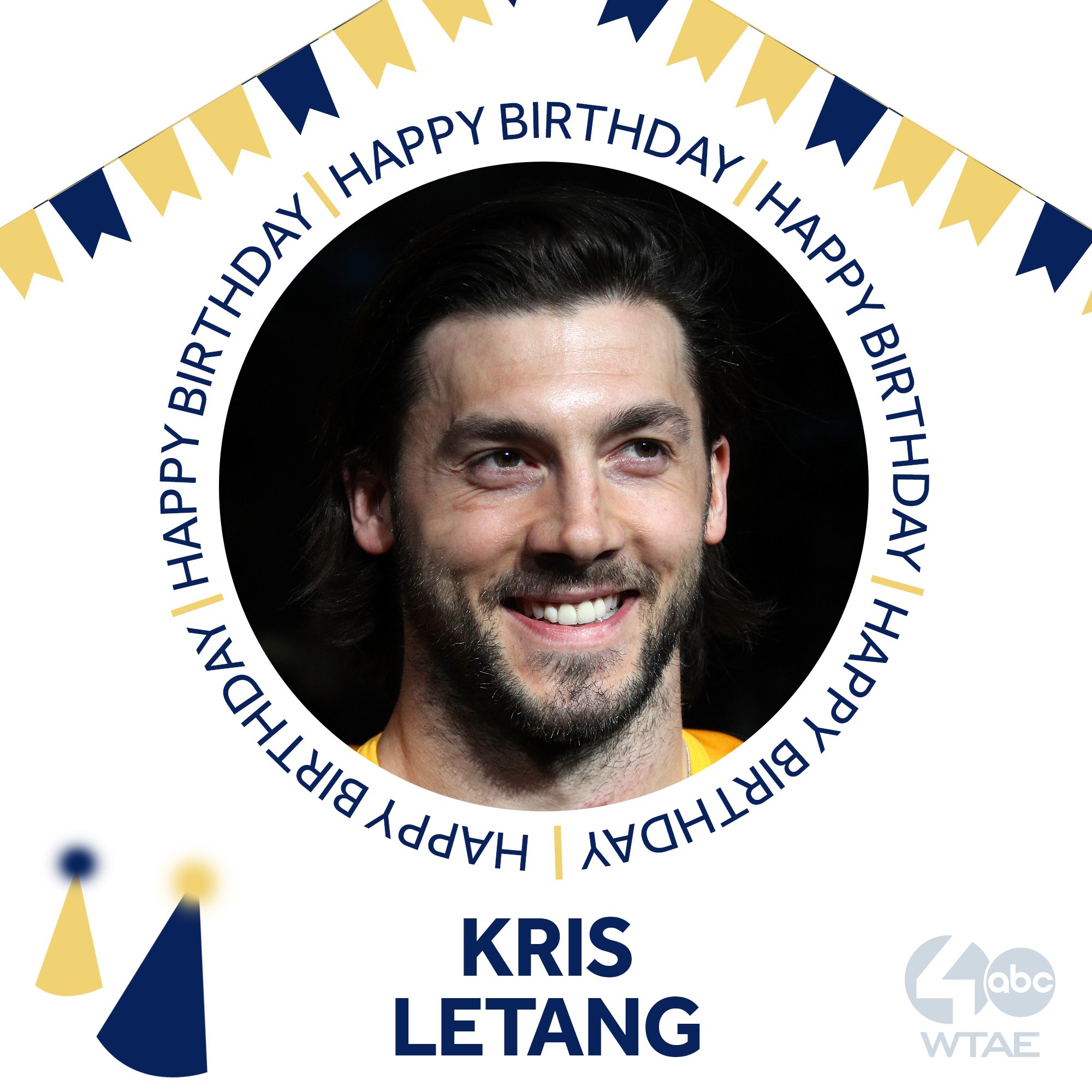 Happy birthday No. 58! Pittsburgh Penguins defenseman Kris Letang is celebrating his 36th birthday     