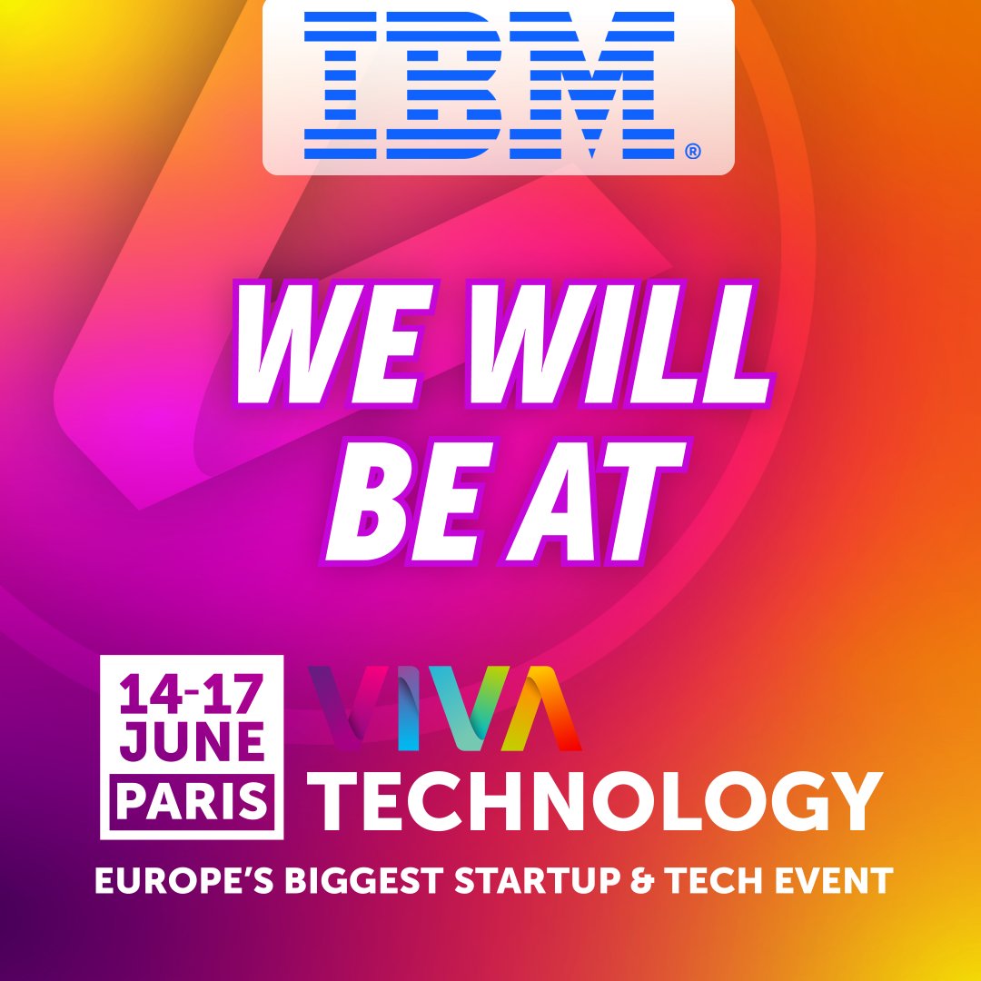 🙂Nous sommes heureux d'être sponsor de #Vivatech 2023. Nous avons hâte de vous montrer que l’#innovation &amp; la #technologie sont essentielles à la construction de notre futur : « be the catalyst that makes the world work better ».

A très bientôt <a href="/VivaTech/">Viva Technology</a>  ! Hall 1 - Stand F26