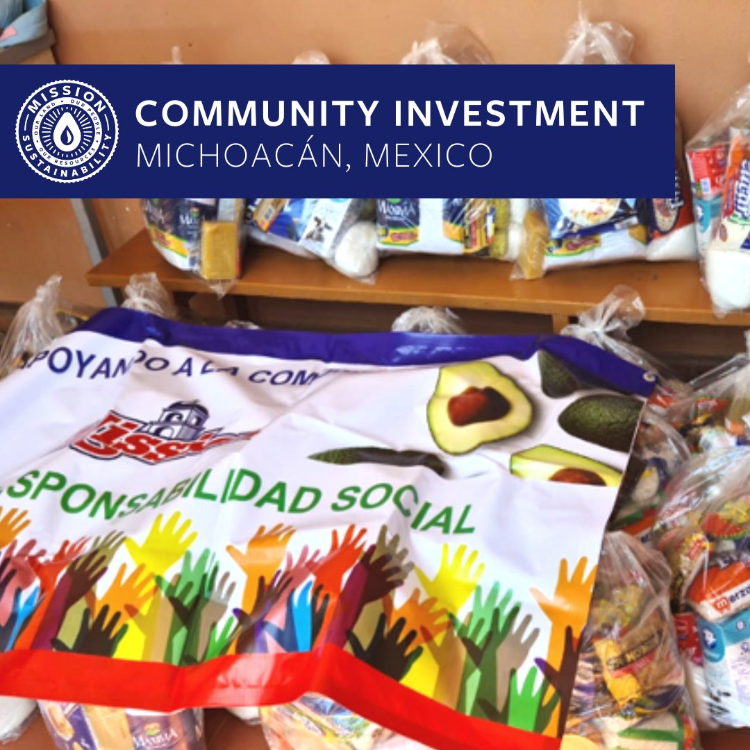 In Mexico, we support several organizations year-round to demonstrate our commitment to #SocialResponsibility. One of our major initiatives in 2022 was the distribution of food items to support those in need in the Michoacán #community during the holiday season.