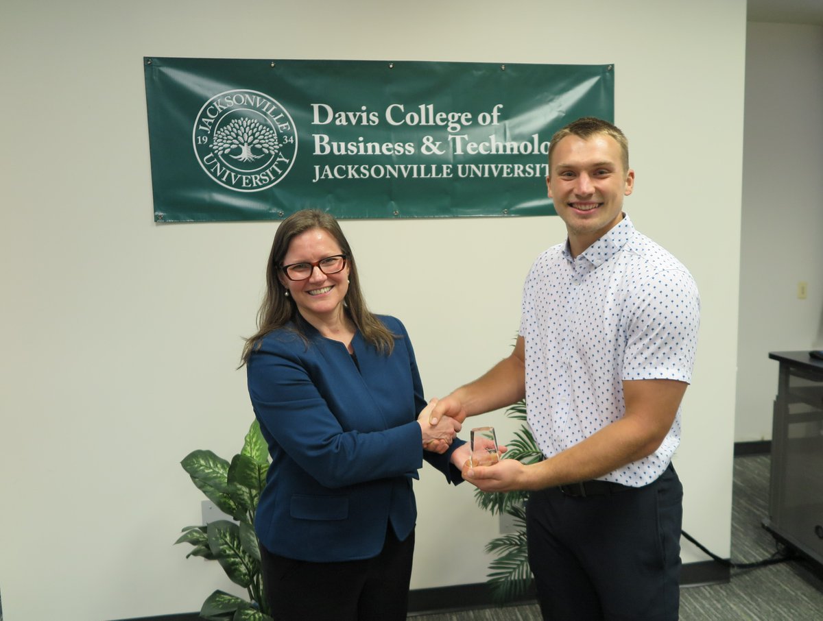 JU Davis College of Business & Technology (@jubusiness) on Twitter photo Last Wednesday, the annual <a href="/JacksonvilleU/">Jacksonville University</a> Dolphin Pitch took place and awarded four pitches for their great ideas and efforts!
--
Congratulations to our first-place winner, Emerielle James with Jutiva Apparel!
#JUBusinessandTechnology Last Wednesday, the annual <a href="/JacksonvilleU/">Jacksonville University</a> Dolphin Pitch took place and awarded four pitches for their great ideas and efforts!
--
Congratulations to our first-place winner, Emerielle James with Jutiva Apparel!
#JUBusinessandTechnology