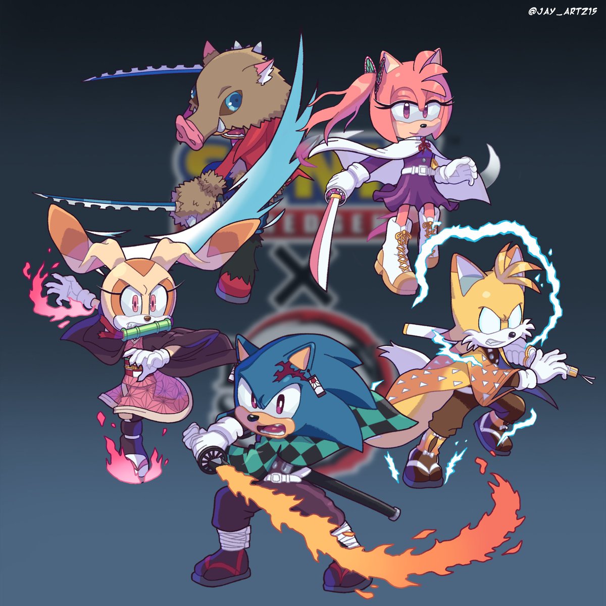 HusnaArtz🌸🌼 🎃Commissions open on X: What is sonic turned dark