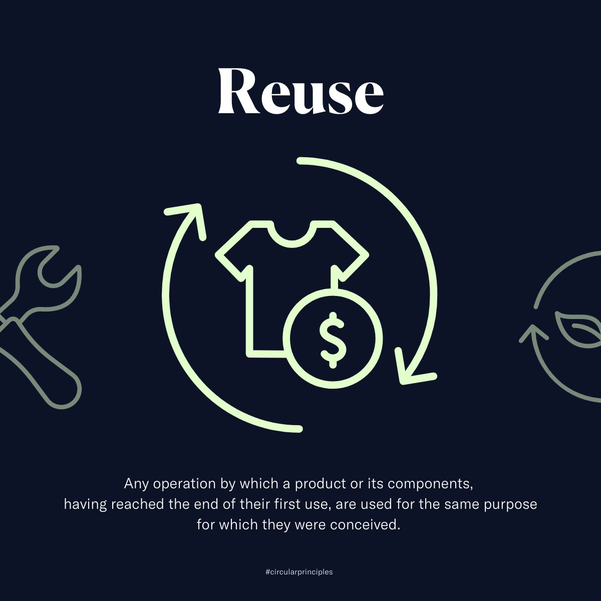 Upgrade, repair, and reuse are sustainable practices that help reduce waste and environmental impact. 
#embedcircularity #weinnovateforcircularity #circularprinciples 💚