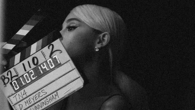 arianasoftIy's tweet image. ariana grande behind the scenes. 🤍