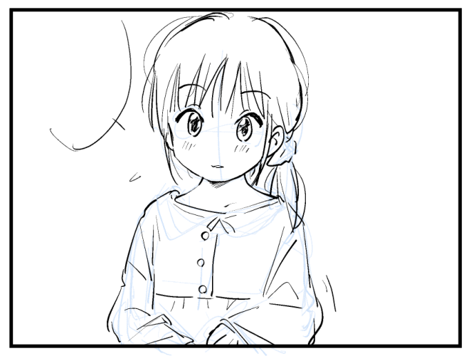 昨日アップした漫画、蛇足かなと思ってペン入れ中に没にした2ページ目があるのですが、せっかくなので描き上げてしまおうと思います。(数日中に) 