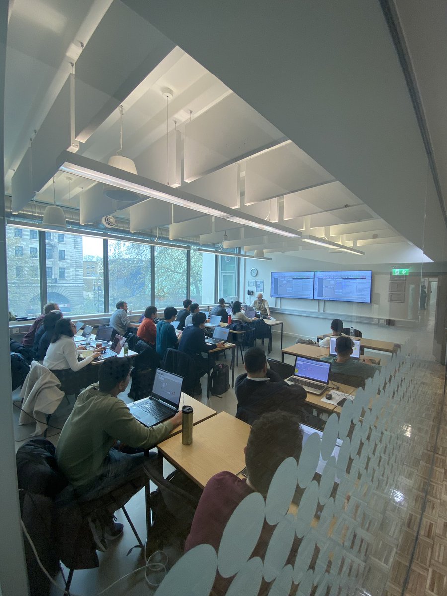 STF Workshops Continue with @archinate from @ProvingGroundIO with ‘Data-Driven Workflows with Rhino and Power BI’ <a href="/UniWestminster/">University of Westminster</a> - one of todays series of 8 workshops! #shapetofabrication <a href="/SimplyRhino/">Simply Rhino</a> <a href="/McNeelEurope/">McNeelEU Rhino3D</a>