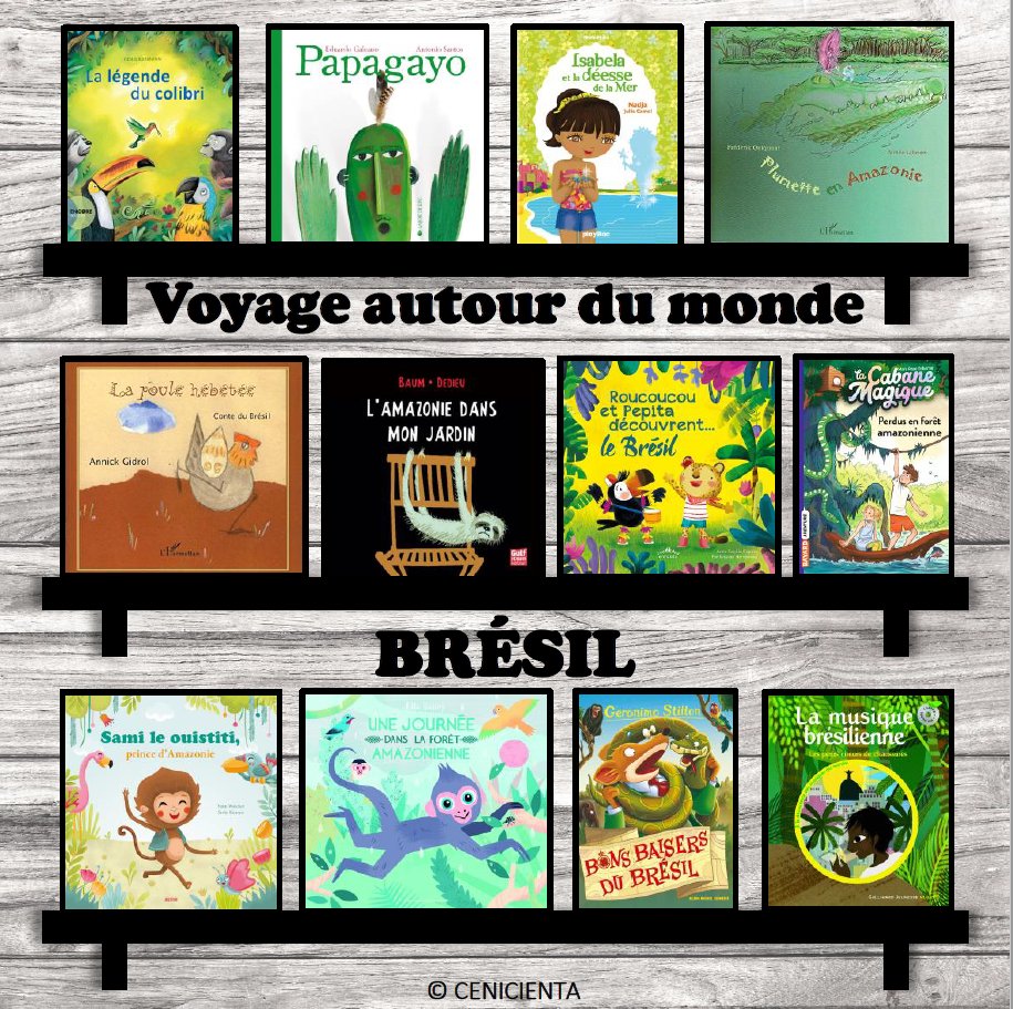 CenicientaCM's tweet photo. Projet tour du monde - destination Brésil (documentaire, lecture suivie, dessin, rallye lecture, rallye copie, affichage, page de garde...)
https://t.co/rrtDEzEIK2 https://t.co/KfkVNuhJZO