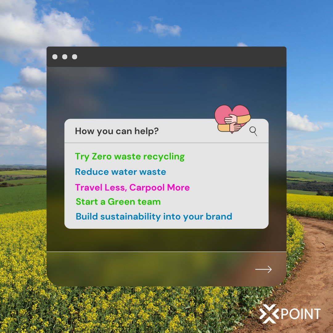 By taking small steps, we can make a big difference in protecting our planet. So, let's take a moment to appreciate the beauty of nature and be grateful for all that it has to offer. 🌎

And for what it’s ‘Earth,’ here’s how we're helping the environment everyday.👇