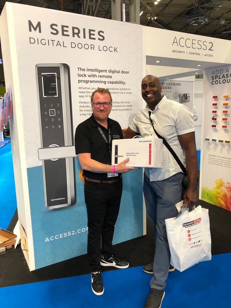 The Security Event starts tomorrow, so today, we are all hands on deck 🔨

Visit our expert team at Stand 4/F90 (next to the networking cafe) tomorrow and get a chance to win a FREE M-Series Digital Lock

#TSE2023 #thesecurityevent #brimingham #accesscontrol #security #access2