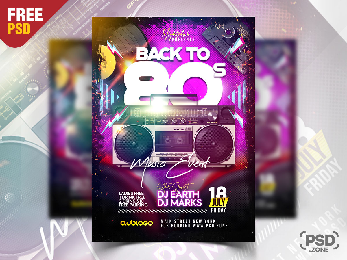psd_zone's tweet photo. Introducing our latest Free Back to 80s Music Event Party Flyer PSD
Download Link >> https://t.co/5wQGypgiRO
#Backto80s #MusicEvent #PartyFlyer #VintageParty #RockConcert #MusicFestival #DJParty #SpecialEvent #FlyerDesign #PSDFlyer #PrintReady #EventPromotion #PartyPromo https://t.co/N5XaBZwYxx