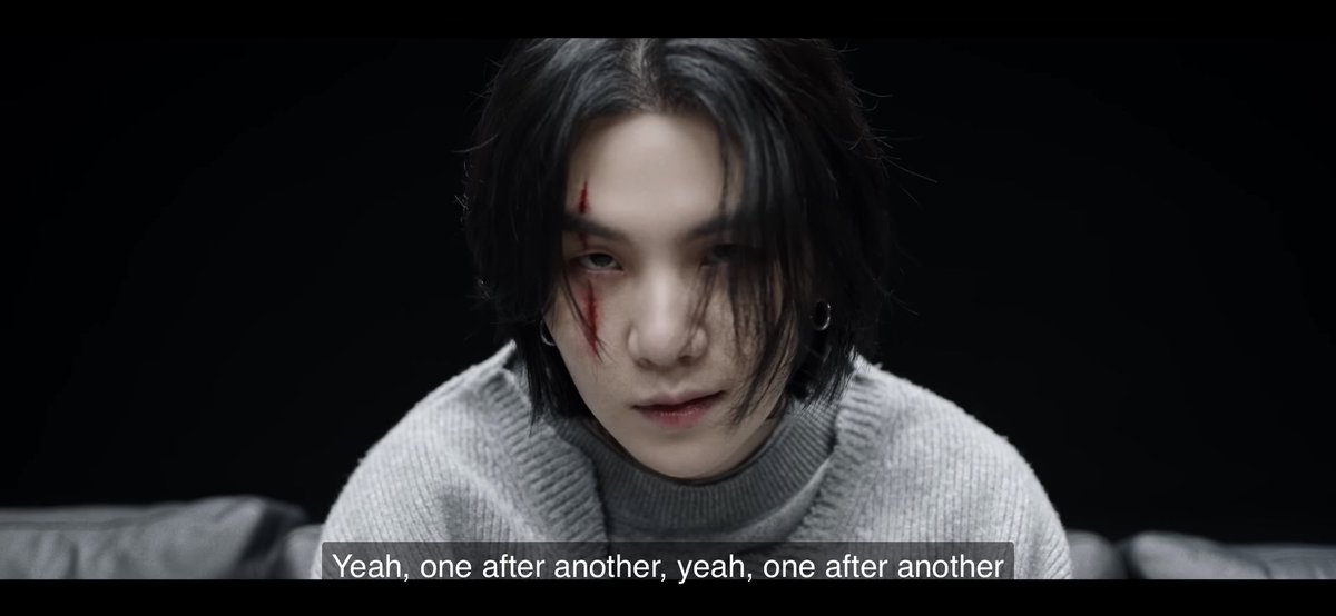 TW SELF-HARM we always thought that Agust D’s eye scar was from a battle… all this time it was actually self-inflicted