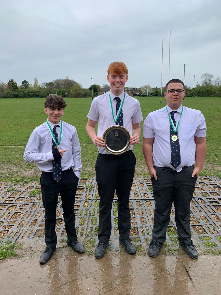 Very proud of the <a href="/verulamiansrfc/">Verulamians RFC</a> u15s, who won the Herts Plate yesterday to complete league and cup double this season.  <a href="/SRA_PE_Dance/">SRA PE dept</a> represented by Freddie C, Dylan J and Tiago G #Vees