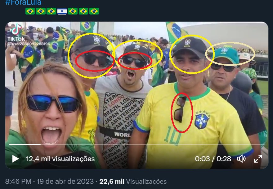 <a href="/KobMarcos/">MarcosHK</a> <a href="/rdfc/">RODRIGO CARVALHO</a> @KellyRohem @luhcciangel <a href="/Zambelli2210/">Zambelli</a> <a href="/misteriouspavao/">Pavão Misterious 🇧🇷</a> <a href="/nikolas_dm/">Nikolas Ferreira</a> <a href="/GayerGus/">Gustavo Gayer</a> <a href="/dra_adrianam/">𝘼𝙙𝙧𝙞𝙖𝙣𝙖 🌻⚖️</a> <a href="/Juliana06888172/">Juliana Nascimento 🇧🇷🇮🇱</a> Não é que os bonés e óculos são igualzinhos 🤔