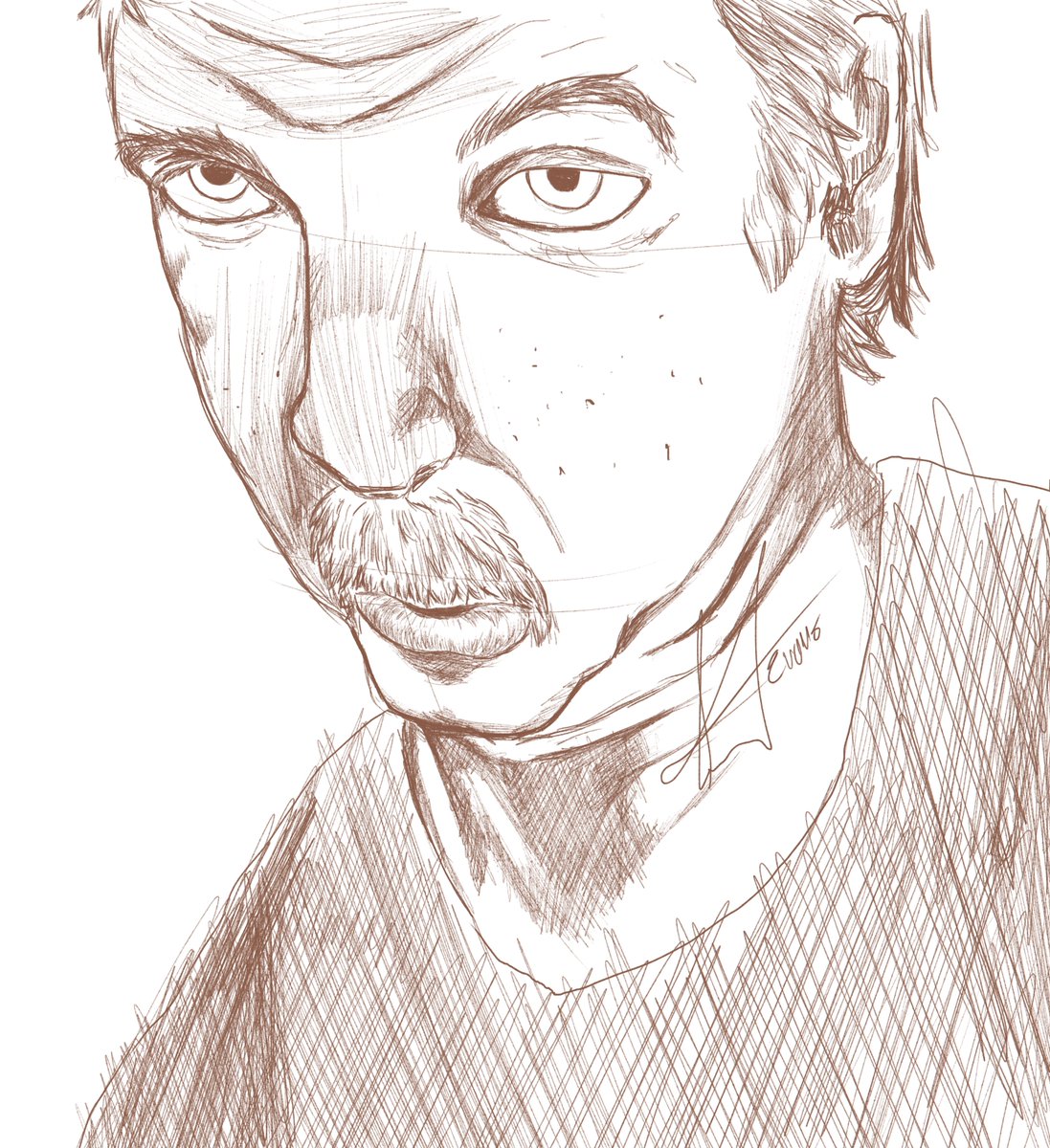 FaustoOtxoa's tweet photo. Practica casual de dibujo #Lemaitre #Dibujo #Sketch #PracticeSketching #PracticeDrawing #Draw https://t.co/qpVb3NJbCe