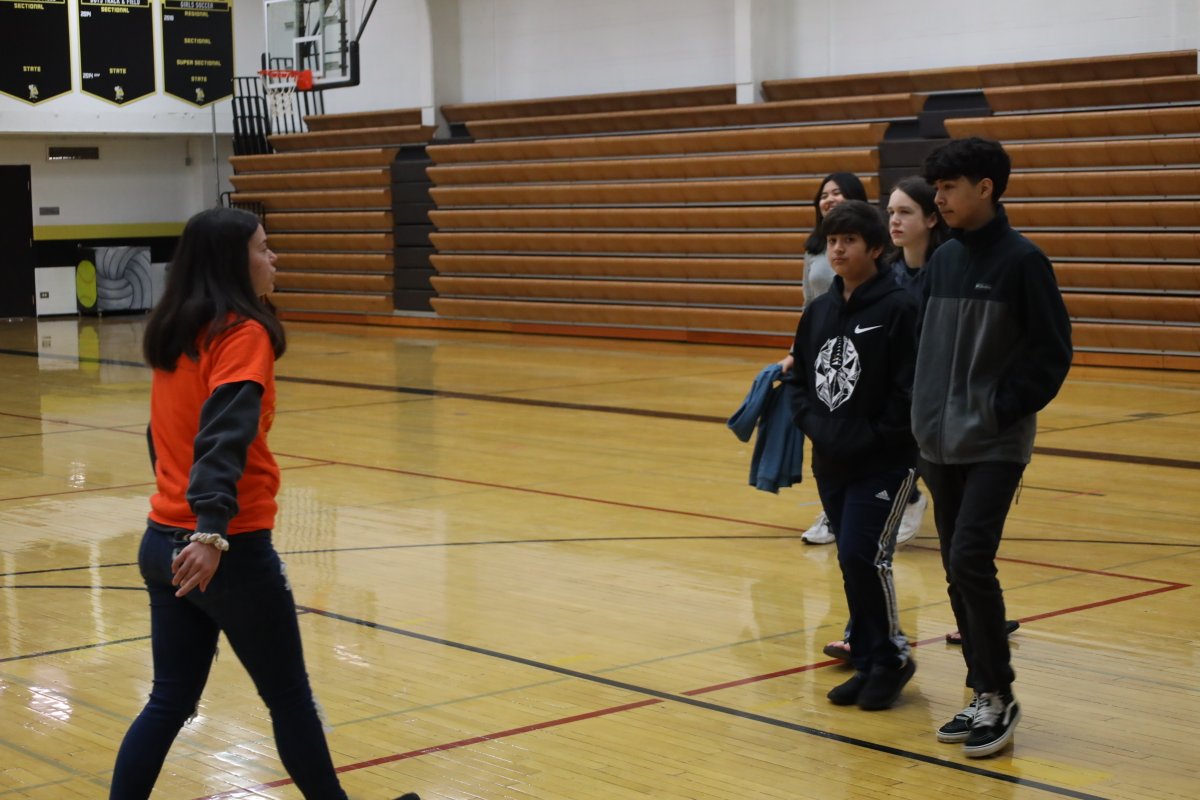 <a href="/HarvardJrHigh/">Harvard Junior High</a> 8th-grade students had the opportunity to visit with Link Crew members and guidance counselors at <a href="/HHSHornets1/">Harvard High School</a>  today!