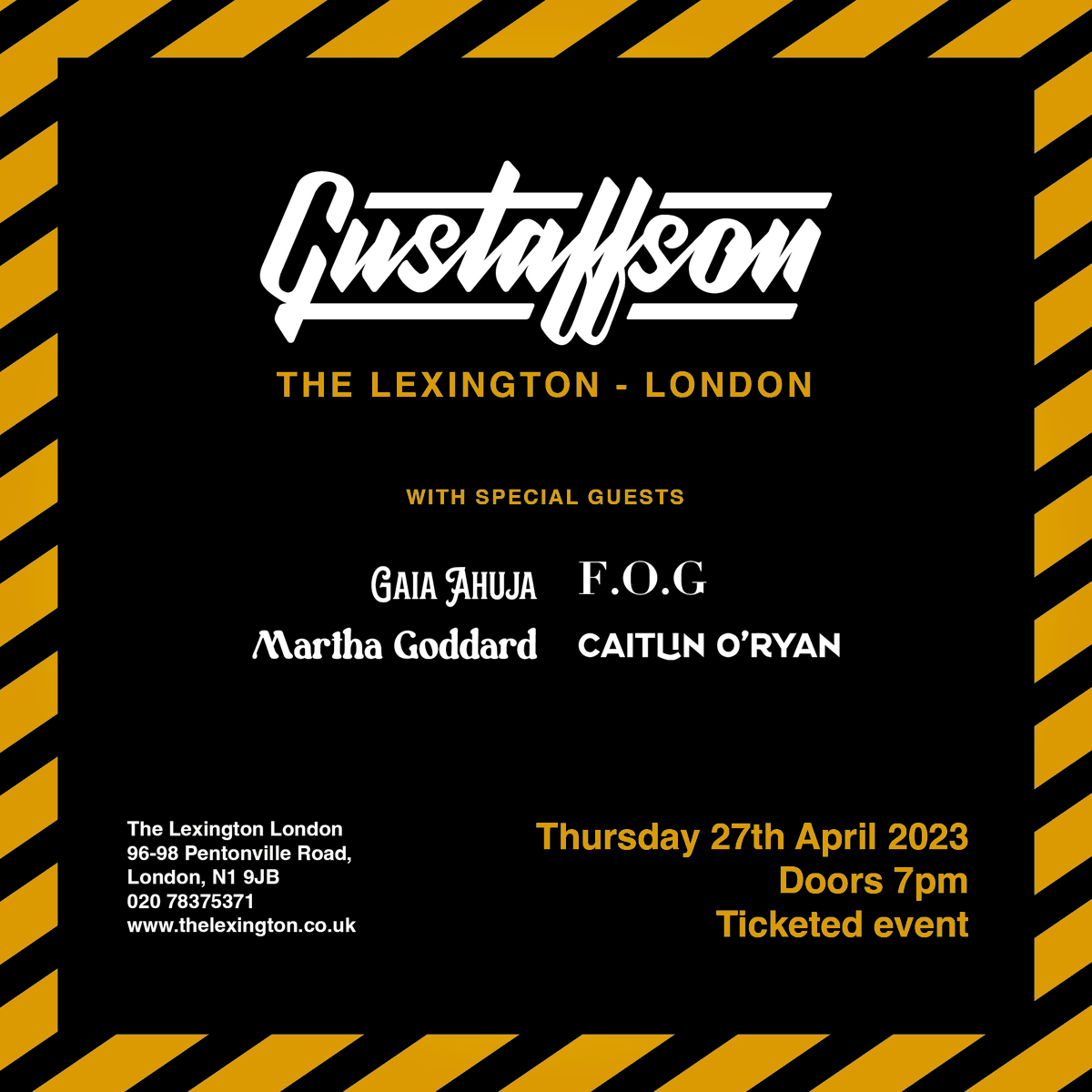 Ahead of Thursdays gig <a href="/thelexington/">The Lexington</a> our @theandrewgower spoke all things <a href="/thegustaffsons/">Gustaffson</a> and @outlander_starz with @daily_express and @neelanjonad

Check out full article in our bio 📰 

Limited tickets left (link bio)

#27thApril #lexingtonlondon #gustaffson #outlander