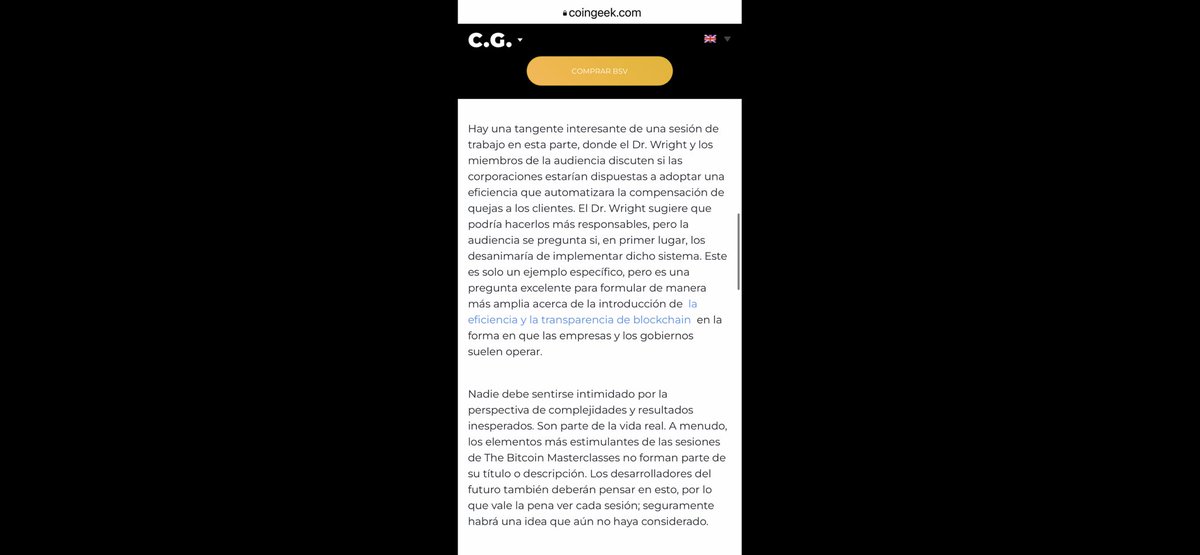 BlogueroDigital's tweet photo. Si estamos
usando #nLocktime
de #Bitcoin
para hacer contratos complejos, ¿cómo manejan situaciones en las que las transacciones basadas en el tiempo pueden entrar en conflicto entre sí?
No es un problema tan grande como podría parecer a primera vista, dice el @Dr_CSWright
en la sesión 3 de la última serie The Bitcoin Masterclasses en Londres.
“Recuerde, #Bitcoin
no es solo un sistema de firma, es un #script”,
dice el Dr. Craig S. Wright.
Incluso los pagos y procesos automatizados se pueden construir para adaptarse a las condiciones cambiantes.
#CoinGeek
ℹ️@BitcoinSVtrain
@RealCoinGeek
➡️https://t.co/qokmMzNGf8⬅️⬇️