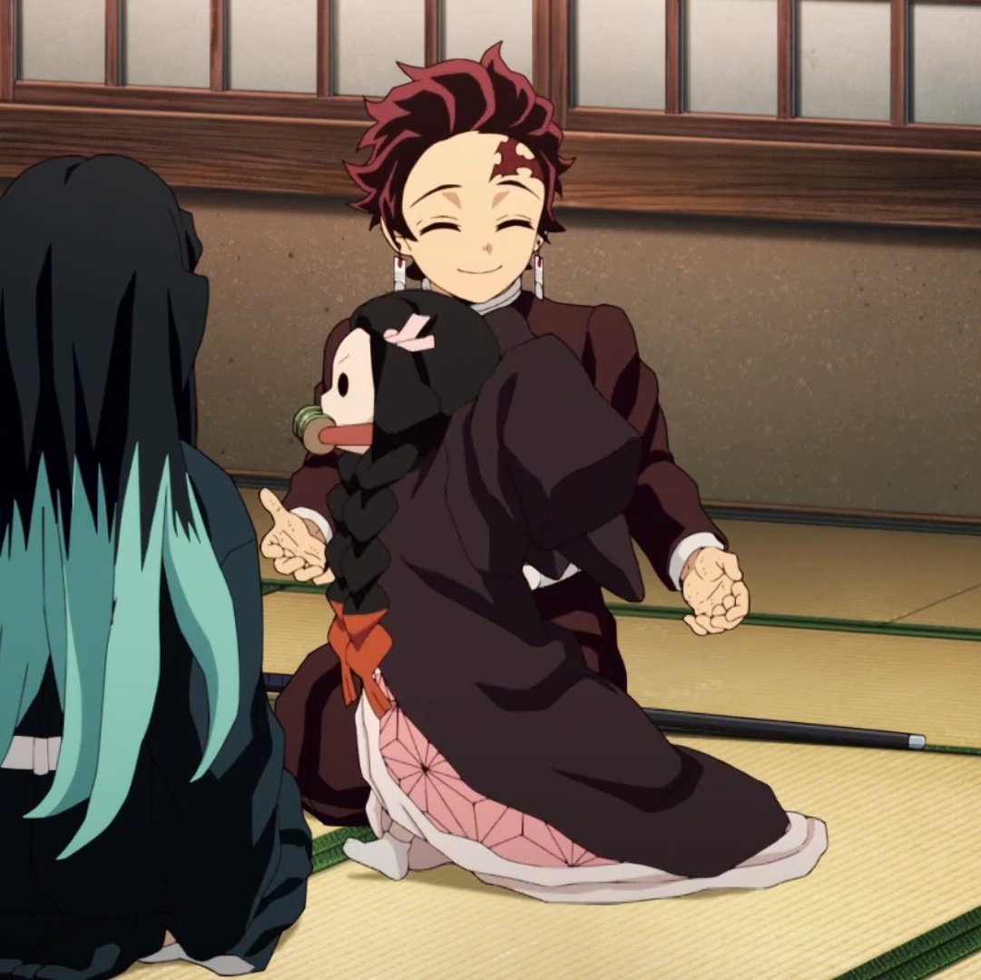 머리에 턱을 박아도 화 한 번 내지 않아요