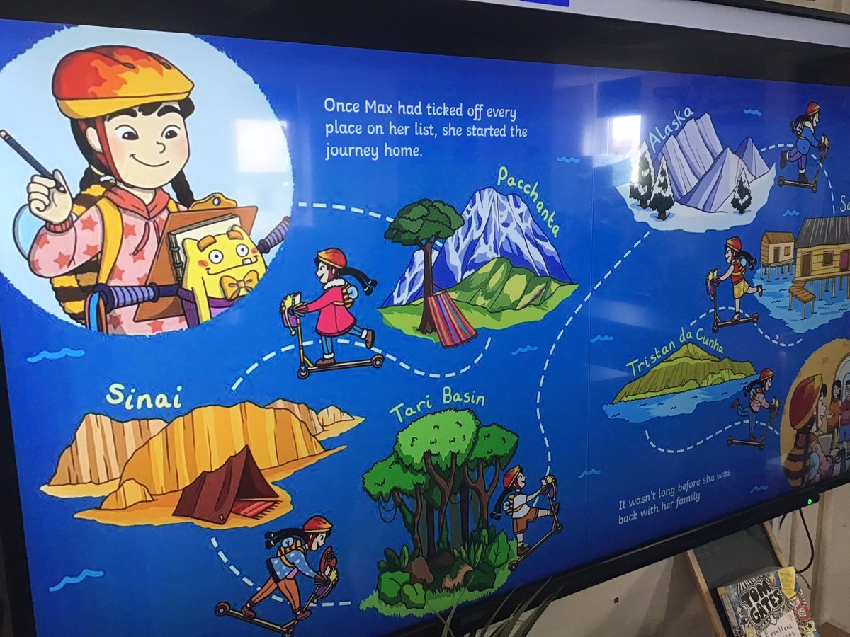 sjvblackpool's tweet photo. We jetted off around the globe tonight in ‘Around the World’ club following the adventures of Max and Lemon as they discovered just how unique and fabulous everyone is! #SJVGeography https://t.co/r90H92gOXO