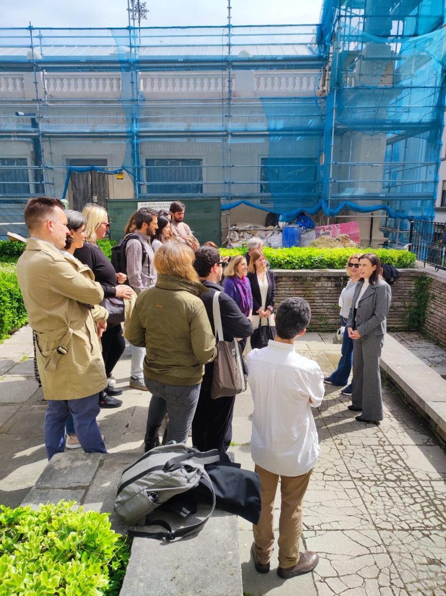 🎉Just arrived in town and officially started the 2023 #EncatcAcademy, where we were welcomed by the the Mayoress of Santander, Gema Igual Ortiz!

We’re now in a fantastic guided tour of the cultural highlights of the city to gain perspective on tourism and culture 🌇