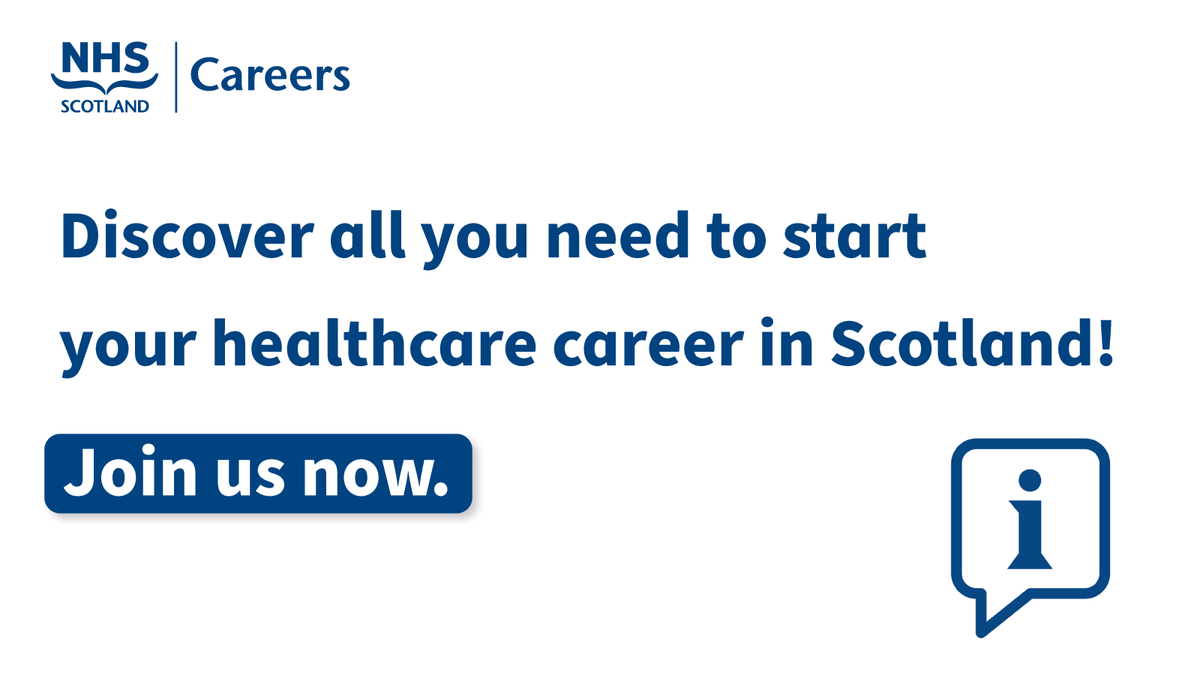 We want you to join us! 🙌 Looking for information and support on your move to Scotland?  We can help you find your career in the NHS today.

Discover all you need to start your healthcare career in Scotland now.
Visit careers.nhs.scot/international-…
#NHSScotlandCareers #NHS #Scotland