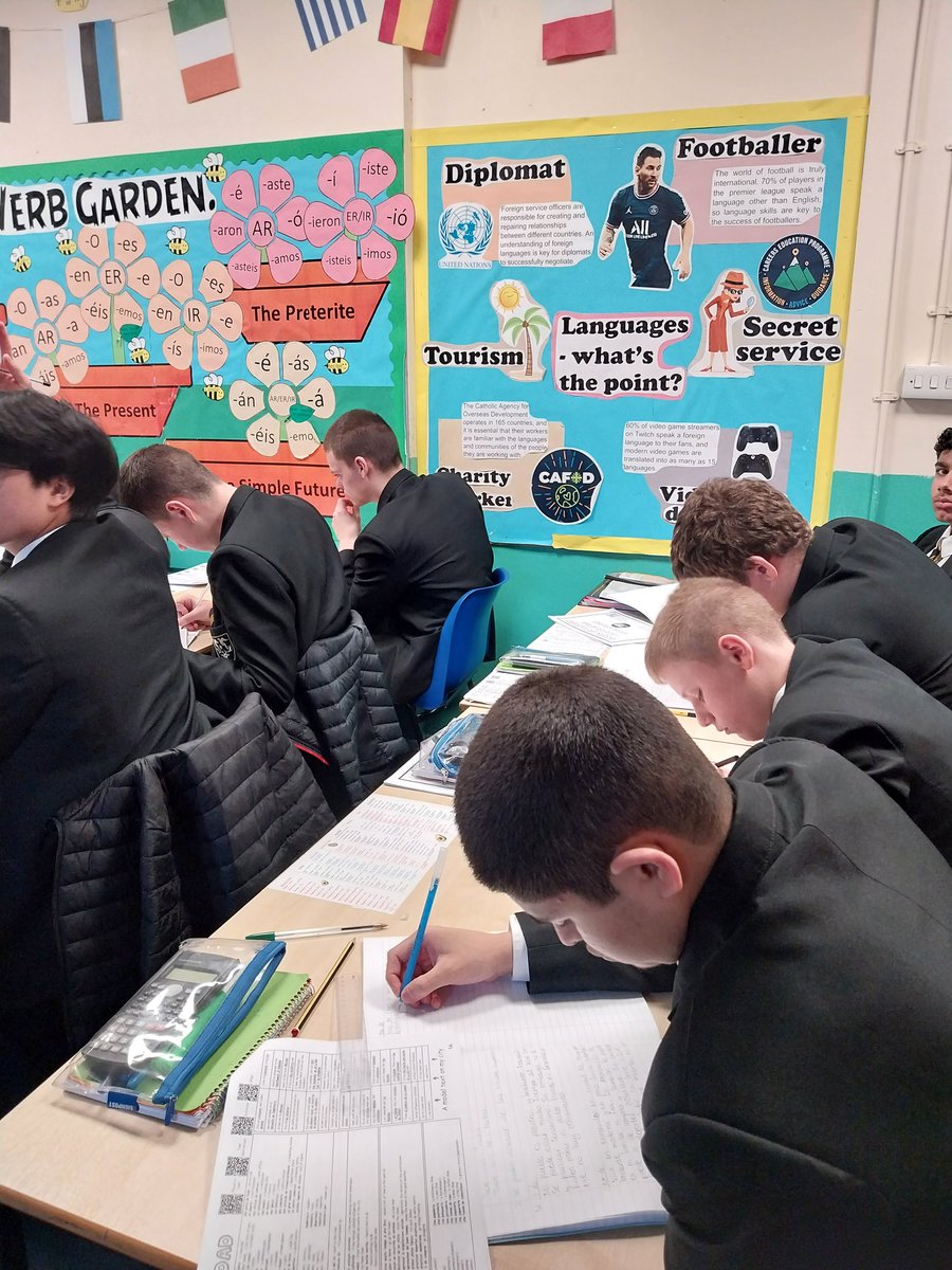 Year 10 working hard writing about their local area
#hardworktrustfairness