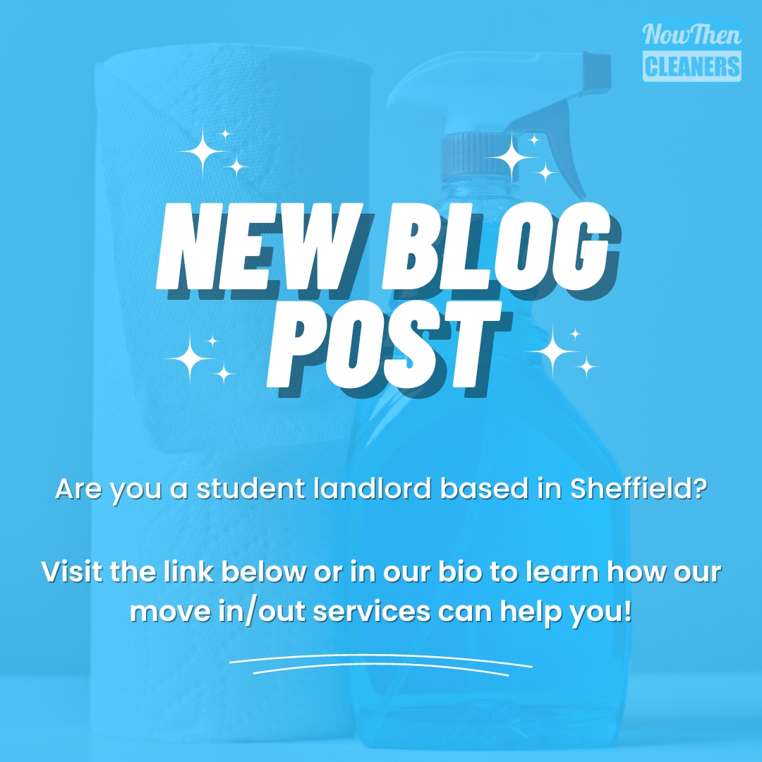 Being a student landlord in Sheffield can be stressful. Our move in/out service is here to make those transition periods are less stressful.

Visit the link below read our new blog post and find out how we can help!

nowthencleaners.co.uk/blog/how-does-…

#sheffield #domesticcleaning
