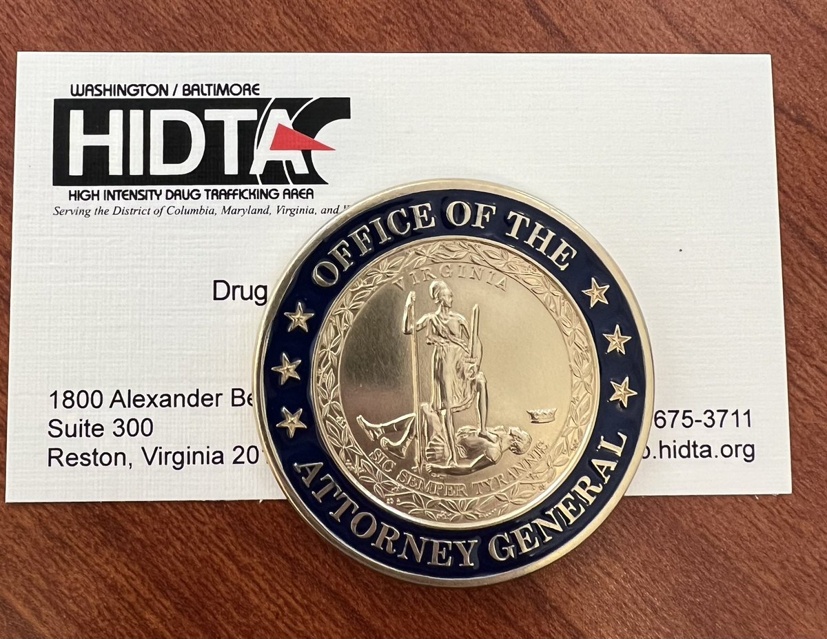 In Richmond, VA at the Attorney General’s office for <a href="/HIDTA/">Zafa hidta</a> training to develop better resources for the community. Thank you <a href="/JasonMiyaresVA/">Jason Miyares</a>  for bringing this training to the Commonwealth!