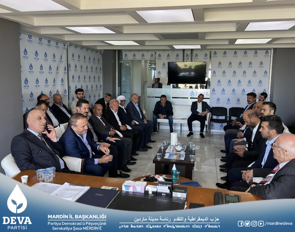 Deva Partisi Mardin İl Başkanlığı tweet media