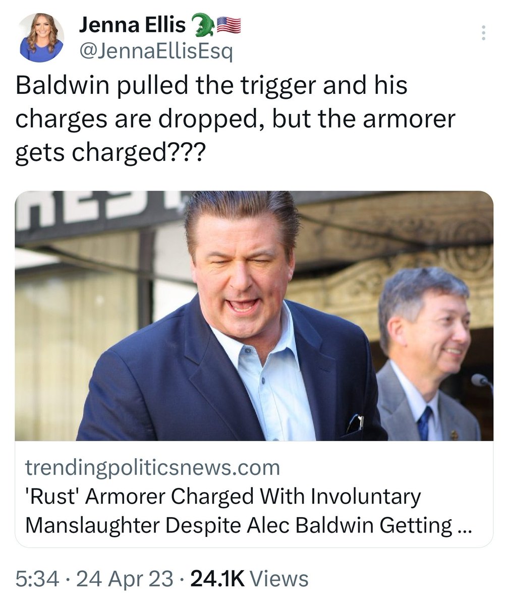 ZENmudProd's tweet image. If we could (have) send (sent) you
#AlferdPacker and #TedBundy

... we would have.

Be forewarned, however(!); her knowledge of Criminal Law is worse than her grasp of Election laws.