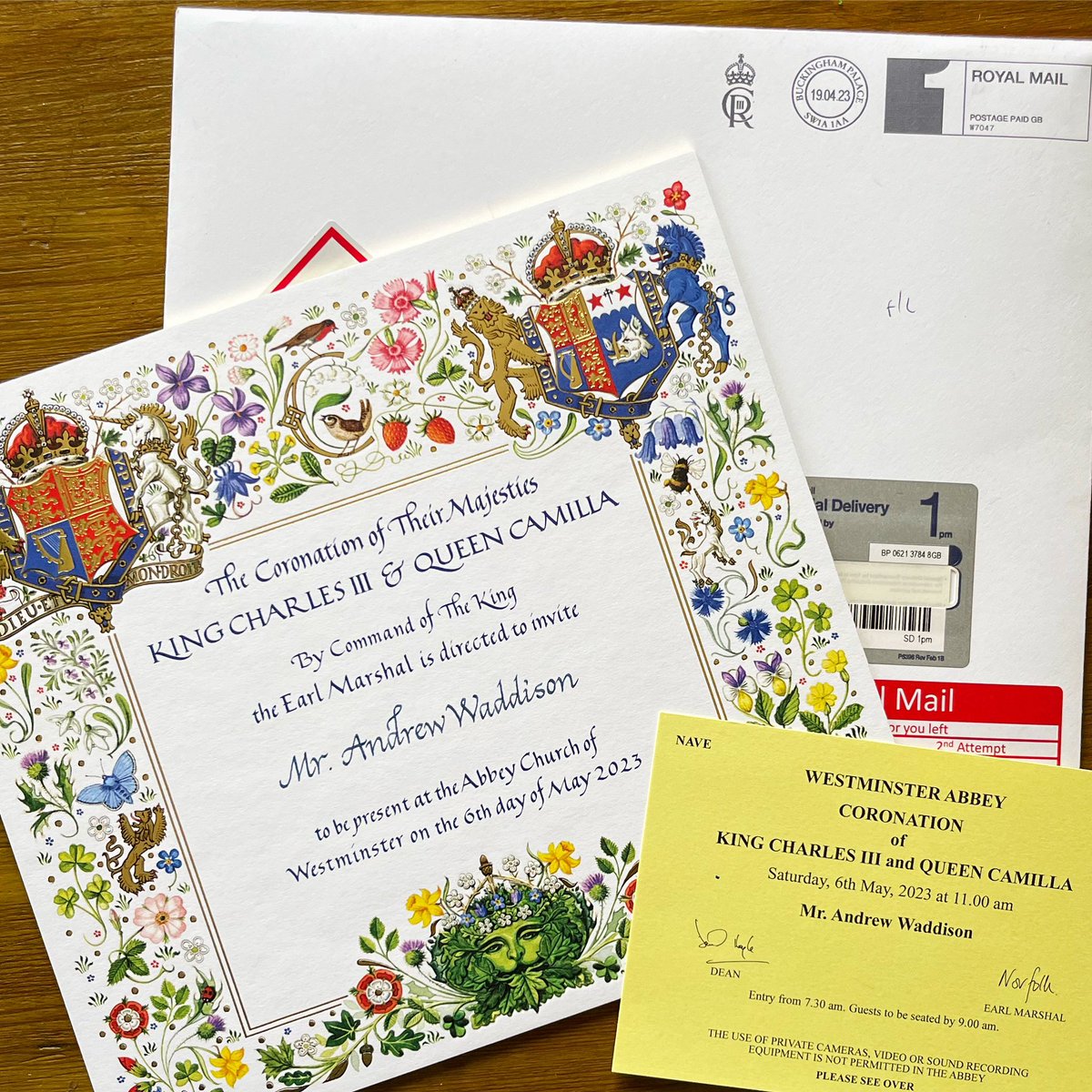 Andrew Waddison BEM tweet media