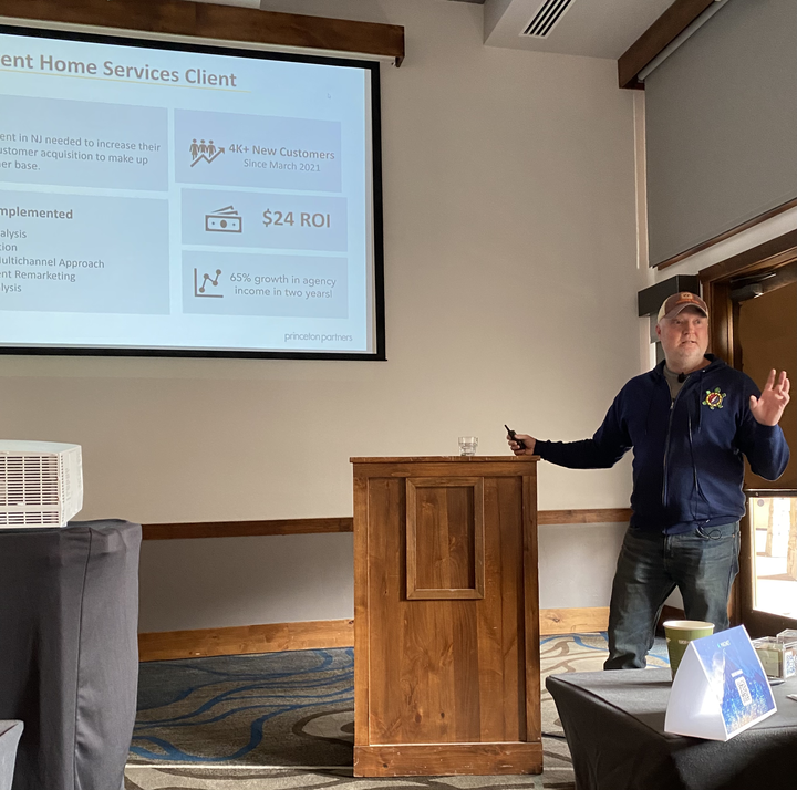 At <a href="/MagnetGlobalNet/">MAGNET Global</a> Summit, our media strategist Chris Sullivan showcased how we’ve helped partners in #ConsumerHomeServices, #CommunityBanks &amp; #HigherEducation exceed business goals with data &amp; “pay as you grow” media investments. A time of growth! 

#media #datainformed #ROI