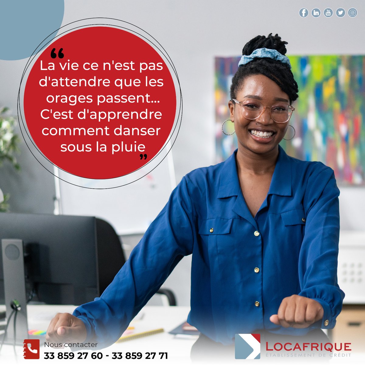 Locafrique vous souhaite une excellente semaine.
Bonne reprise à tous.
#Locafrique #Financement #Bonnesemaine #Senegal
