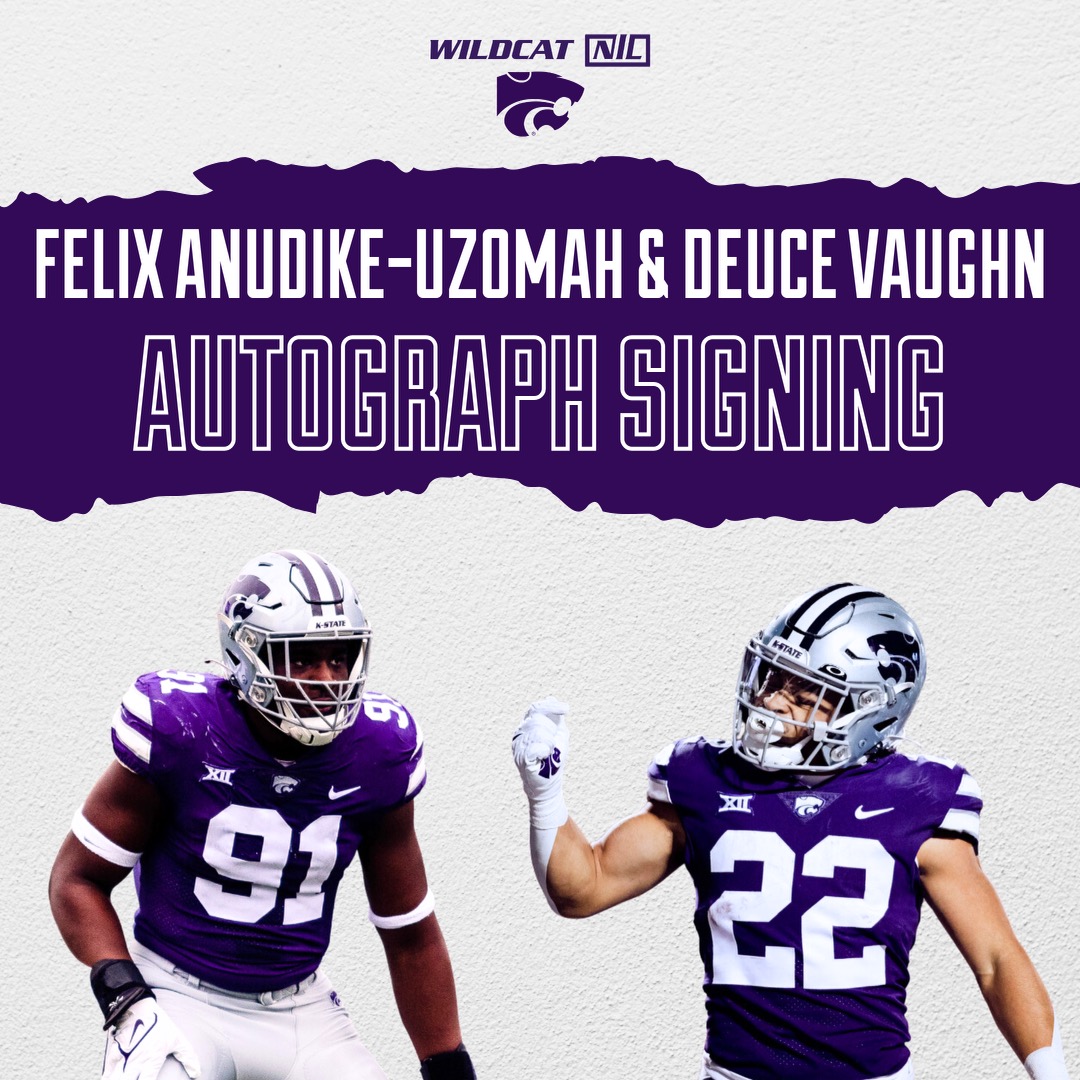 KCCatbackers's tweet photo. Want to meet @C_Vaughn22 @fanudike and @MrNewYorkCityy this week here in KC? Here's your chance, courtesy of R&amp;D Collectibles and @WildcatNIL  ⬇️🏀🏈 #EMAW   

🎟 (for autographs/inscriptions): https://t.co/GZOfgXp283 https://t.co/qDU1abkBvM