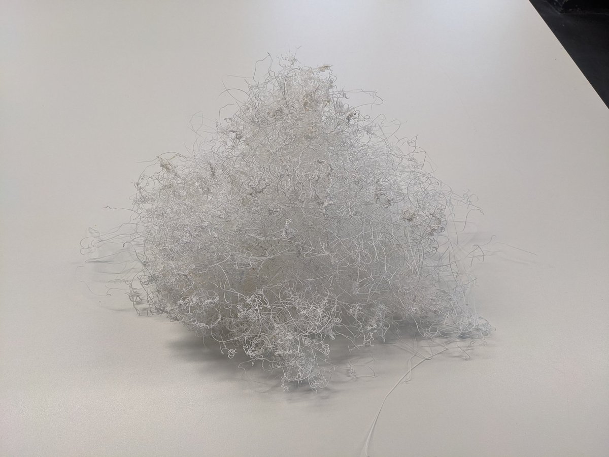 Mr Clarke (@mrclarkemakes) on Twitter photo When 3D printing go wrong. If anyone asks, it's a cloud-based-storage system ☁️ #3dprinting When 3D printing go wrong. If anyone asks, it's a cloud-based-storage system ☁️ #3dprinting