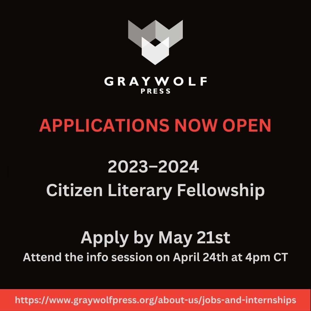 Graywolf Press tweet media