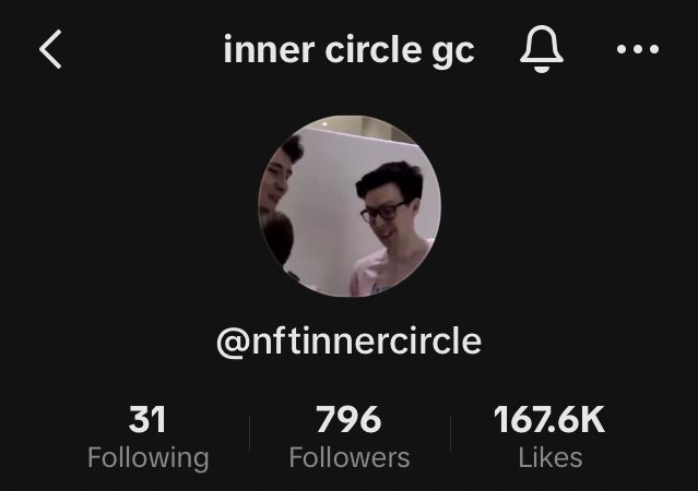 NFTInnerCircle's tweet photo. everyone go follow us on tiktok https://t.co/WNw06XCu94