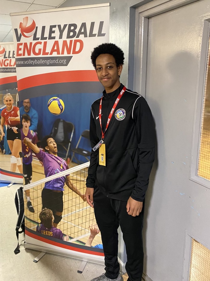 TheRuthGorseAcademy (@gorse_ruth) on Twitter photo Our very own superstar volleyball player Essay next to a poster with himself at the National Volleyball Centre! ๐คฉ <a href="/LeedsVolleyball/">Leeds Gorse VC</a> <a href="/VballEngland/">Volleyball England</a> #proud #daretoachieve Our very own superstar volleyball player Essay next to a poster with himself at the National Volleyball Centre! ๐คฉ <a href="/LeedsVolleyball/">Leeds Gorse VC</a> <a href="/VballEngland/">Volleyball England</a> #proud #daretoachieve