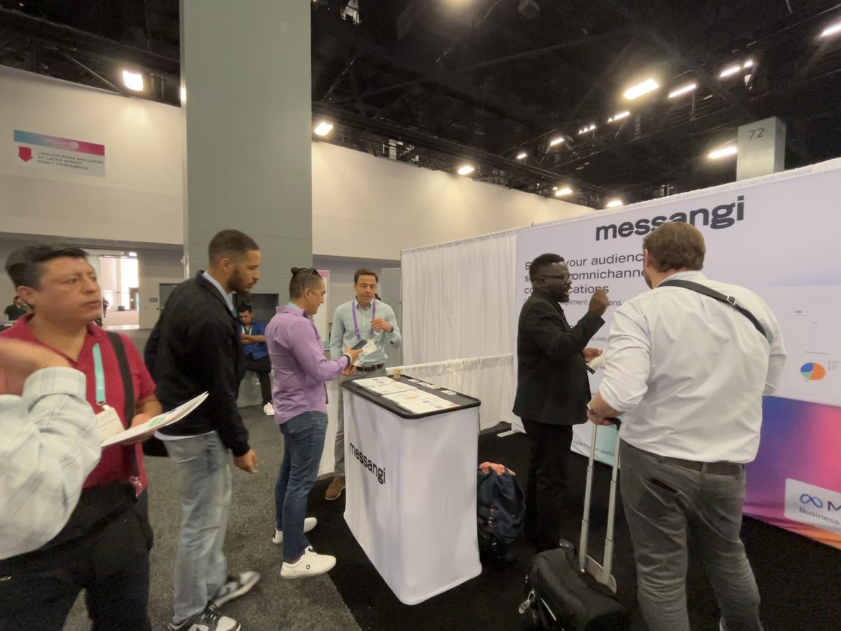 messangi's tweet photo. 🎉✨A huge THANK YOU to everyone who joined us at the @eMergeAmericas in Miami! We had a fantastic time connecting with fellow #TechEnthusiasts, showcasing our innovative solutions, and sharing insights on the latest industry trends #eMergeAmericas #MiamiTech #Messangi https://t.co/xAW3xEziDh
