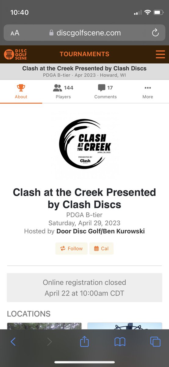 Elbows_12's tweet photo. Oh yeah, it’s tournament week officially!! #BTier #ShankedArmy #DiscGolf https://t.co/eskrfCutyn