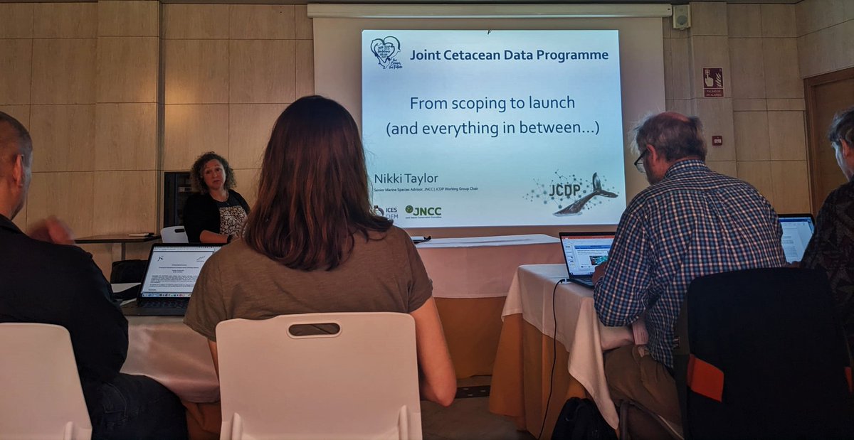 NikkiNelipot's tweet image. Another inspiring and successful #ECSconference2023!
Led one #JCDP workshop, attended two others on #data synthesis for strandings, and platforms of opportunity; delivered three presentations; contributed to 4 posters; side-meetings and hardcore networking...phew!