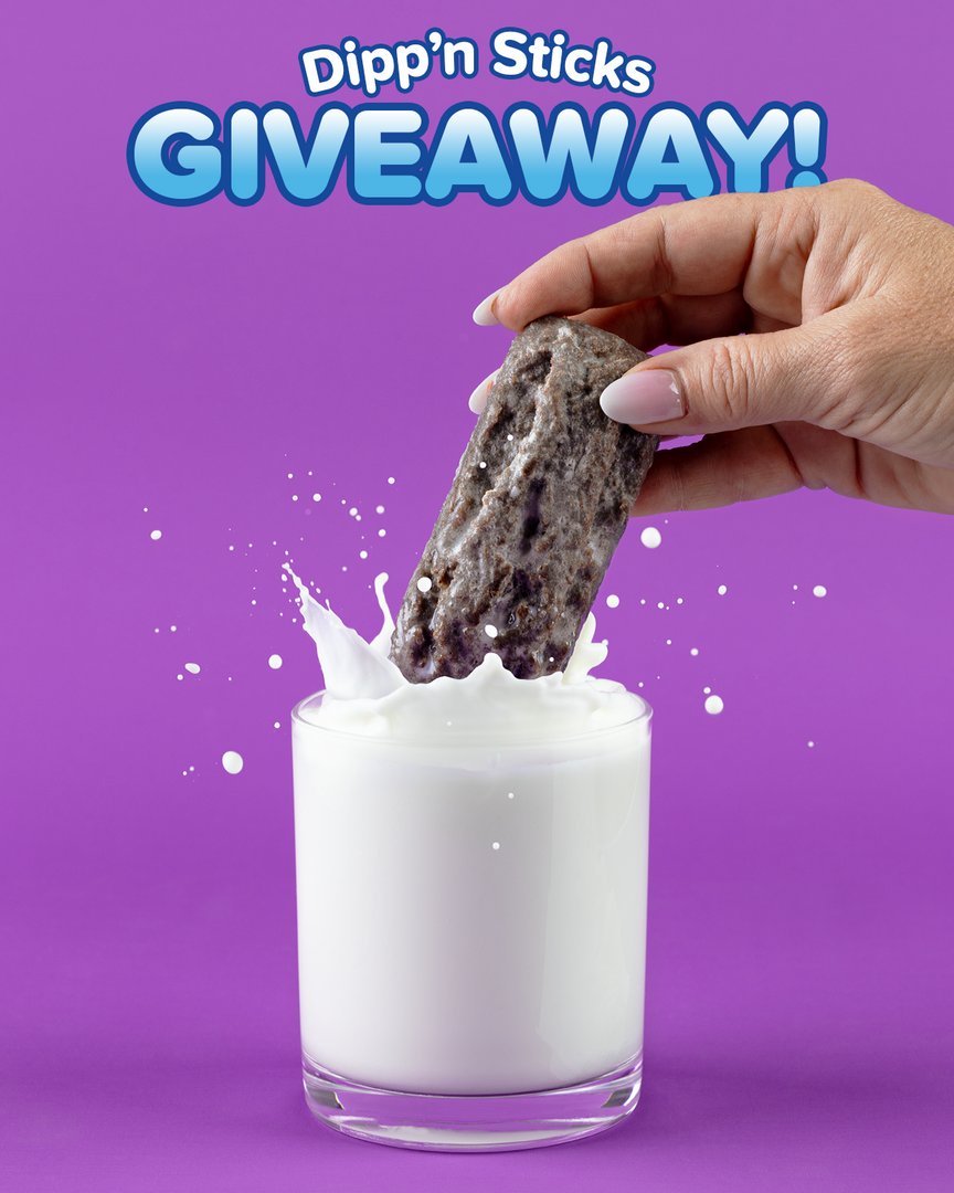 🚨#GIVEAWAY🚨 
Our brand new Dipp’n Sticks are making a big splash! 🥳 Enter for a chance to win some Dipp'n Sticks by liking this post and commenting what drink you’d dip these in! 🥛☕
#Giveaway #Tastykake