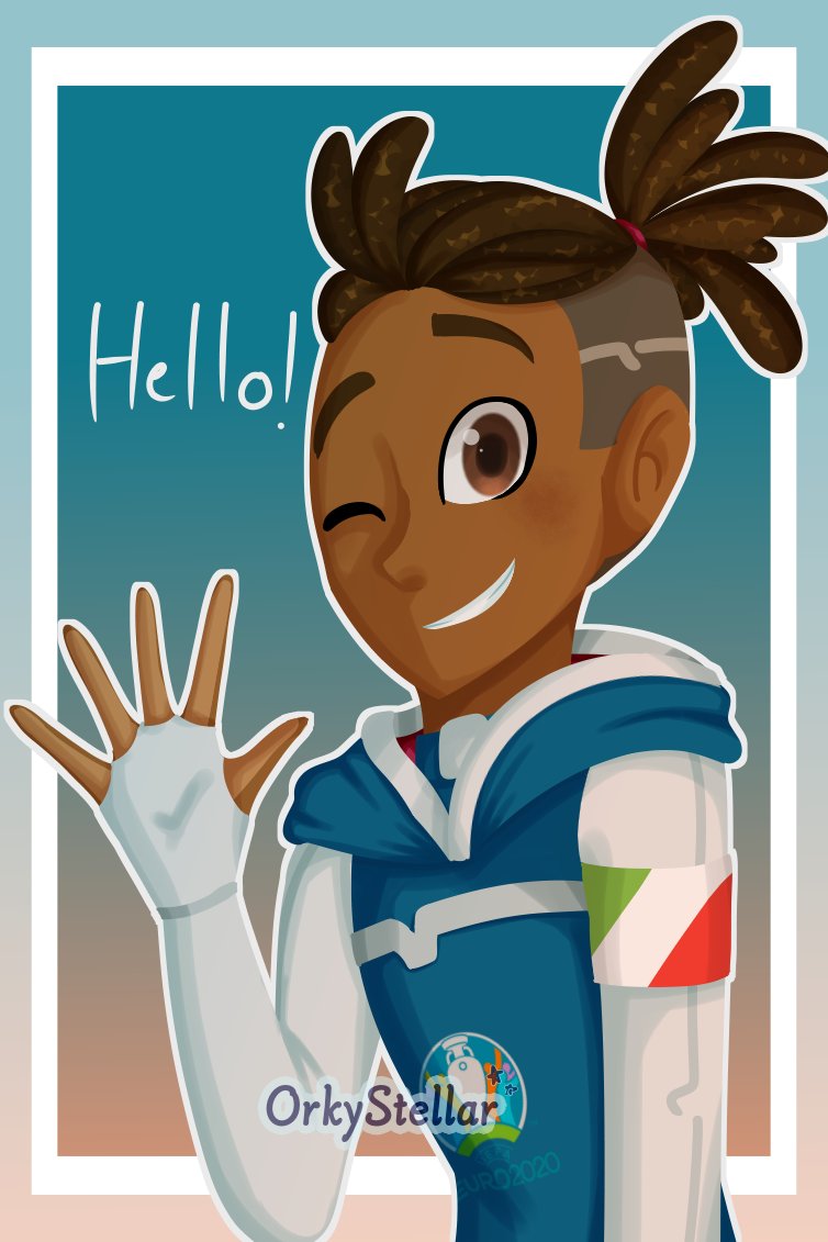 OrkyStellar's tweet photo. ⚡🇪🇺
#Mascotverse #EURO2020 #Skillzy https://t.co/4JMQCFQHho