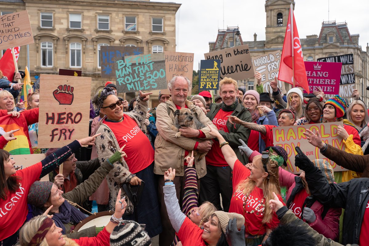 Great to see our friends at <a href="/Picturehouse/">Piccy House</a> embark on their own pilgrimage in the spirit of #HaroldFryFilm!