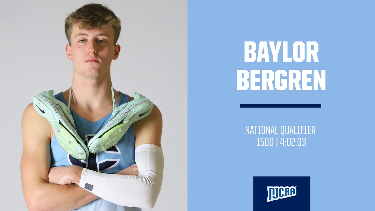 🥳 Baylor qualified for Nationals this weekend in the 1️⃣5️⃣0️⃣0️⃣ 💙🔱