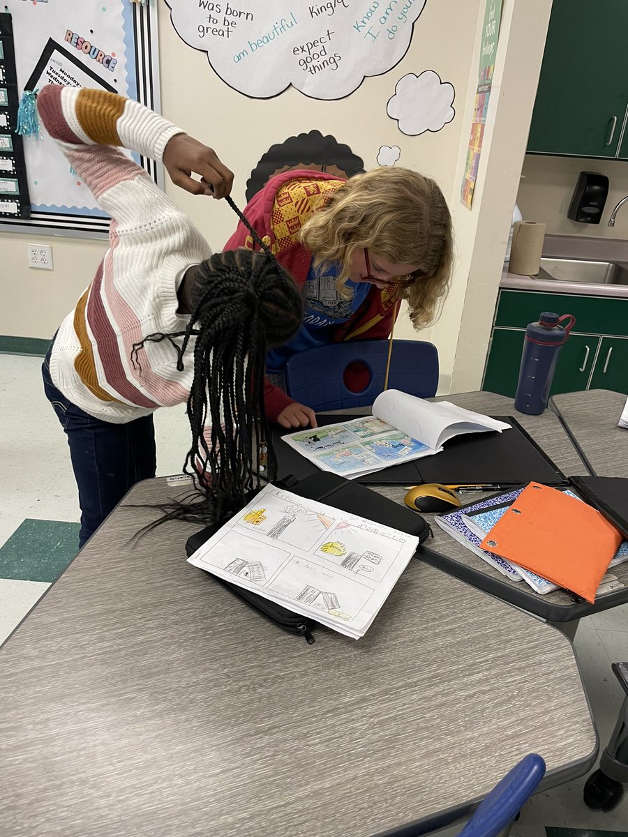 VtaylorPhD's tweet photo. 5th Grade Comic Book Presentations.  Great job!!! @NSESDolphins @SufVAschools https://t.co/PMJh2qb9KU