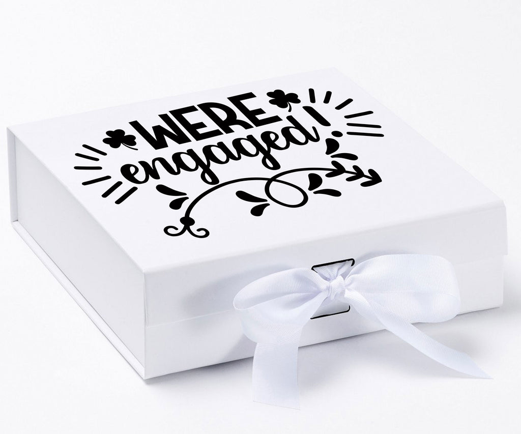 were engaged 21#-- Wedding 15.99 proposalboxes.net/collections/we… #proposalbox #weddingboxes #giftbox #willyoubemy #bridesmaidbox #groomsmangift