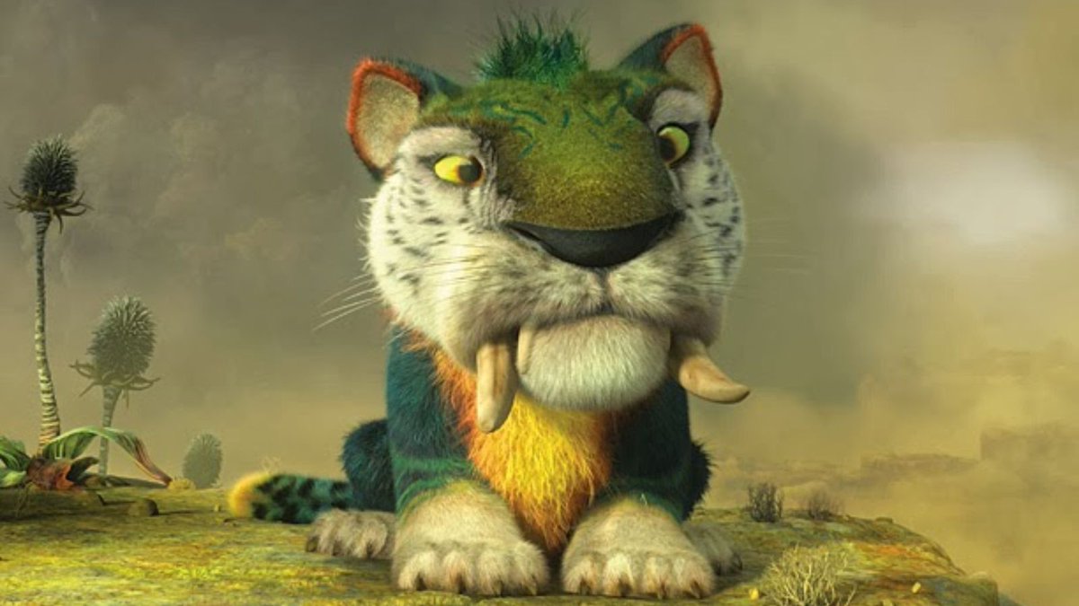 The film “The Croods” imagines what life might have been like for a  cave-dwelling family in prehistoric times. When an earthquake destroys the  family's home, they flee into a jungle and meet, image size:1200x675